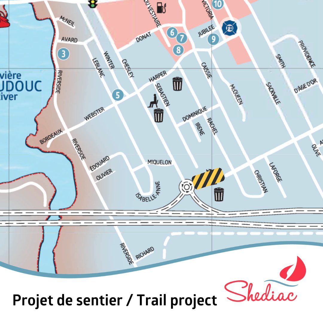 projet de sentier rue Breaux Bridge